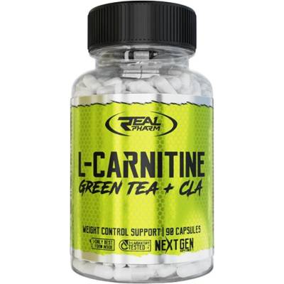 Real Pharm L-Carnitine, Green Tea and CLA, 90 Capsules