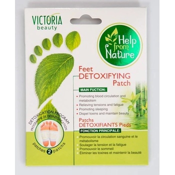 Victoria Beauty Detoxikačné náplaste na nohy 1pár