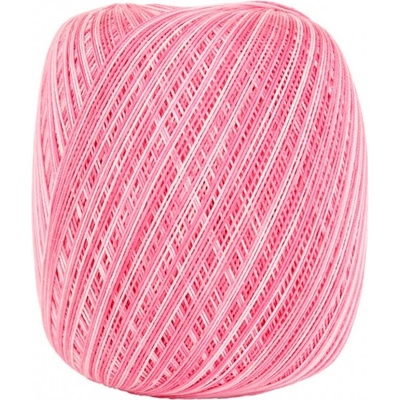 Vlna-hep Příze Moonlight multicolor 9004 růžovo-bílá