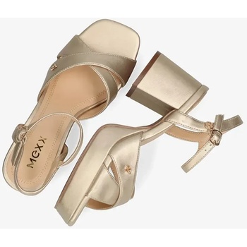 Mexx Сандали Mexx NALINA NICKY в златисто с дебел ток MI001608351W (MI001608351W)