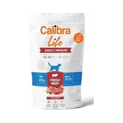 Calibra Dog Life Adult Medium Fresh Beef 50 x 100 g