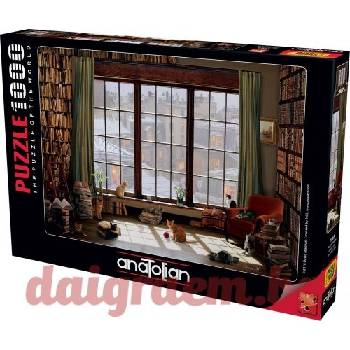 Image 1 of Anatolian Пъзел anatolian 1065 - 1000 части - Котки на прозореца (p1065)