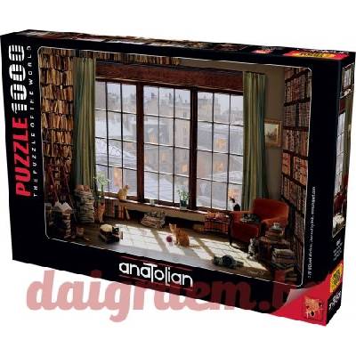 Anatolian Пъзел anatolian 1065 - 1000 части - Котки на прозореца (p1065)