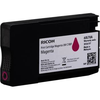 Ricoh Касета за Ricoh IJM C180F - Magenta - 408519 - Ricoh - оригинален - Заб. : 1600 бр. копия (408519)