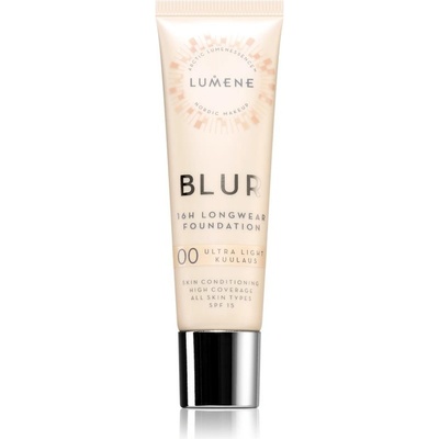 Lumene Blur 16h Longwear dlhotrvajúci make-up SPF15 00 Ultra Light Warm 30 ml
