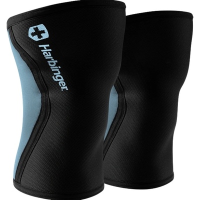 Harbinger Pro Knee Sleeves 7mm - Blue [2 бр. ] L