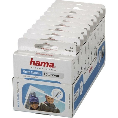 Hama fotorůžky samolepící, transparentní, 200 ks