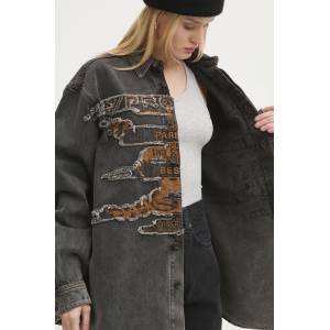 Y/Project Дънкова риза EVERGREEN PARIS' BEST PATCH DENIM SHIRT (207SI002) - answear - 762,58 лв