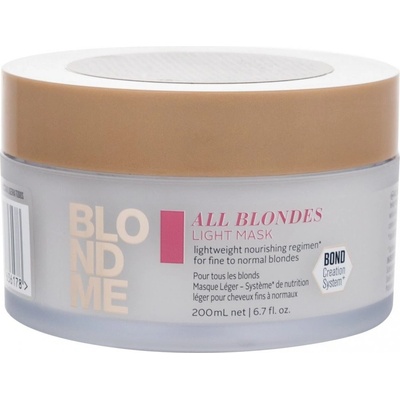 Schwarzkopf BlondME All Blondes Light Mask 200 ml