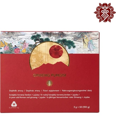 Element IQ GINSENG PUNGGI Korejský 6letý ženšen s jujubou 50 sáčků