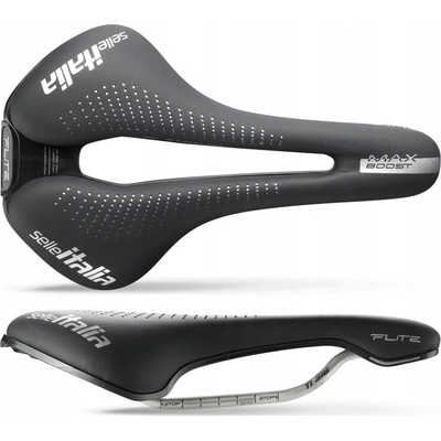 Selle Italia Max Flite Boost Gel TI 316 Superflow Tube O7 L3 čierne
