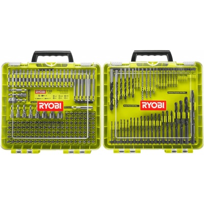 sada Ryobi RAKDD200 vrtákov a skrutkovacích bitov 200 ks