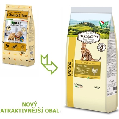 CHAT&CHAT Expert Adult kuře 14 kg