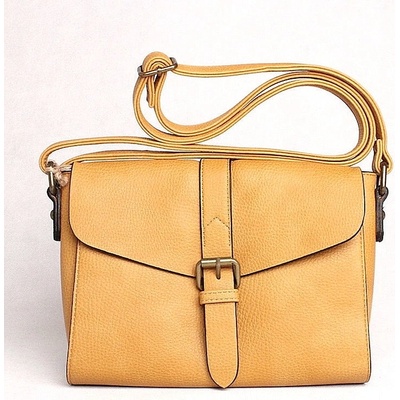 Flora & Co malá crossbody kabelka F2524 hořčicová