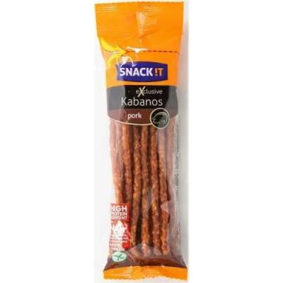 Snack !T kabanos exclusive vepřový 120 g