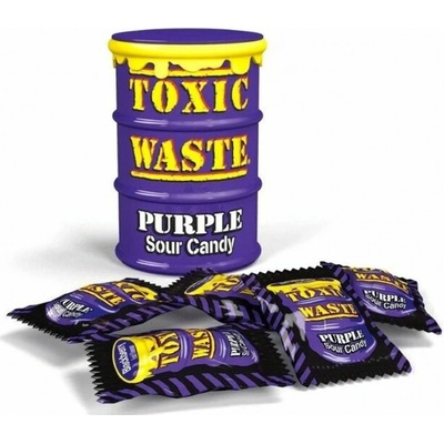 Toxic Waste Purple Sour Candy Kyselé Bonbony 42 g