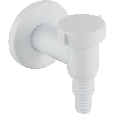Klum Sifón práčkový so spätnou klapkou o 32 mm, biely plast PR7015