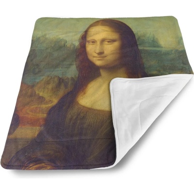 Sablio Detská deka pre bábätko Mona Lisa Leonardo da Vinci
