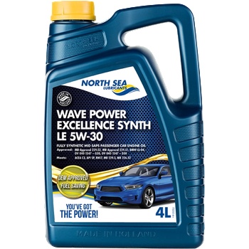 North Sea Lubricants Wave Power Excellence Synth LE 5W-30 4 l