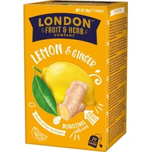 LONDON FRUIT & HERB Ovocný čaj citron se zázvorem 20 x 2 g