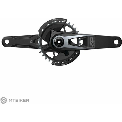 SRAM X0 Eagle T-Type V2 DUB Wide kľuky s chráničom, 165 mm, 32T, 1x12