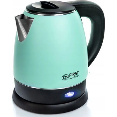 First Austria 1, 2L електрическа кана 2200W неръждаема стомана зелена (FIR5407_3GN)
