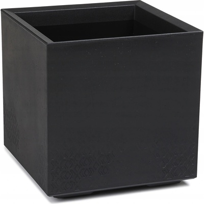 Lamela Kvetináč sivý plast 28,6x28,6x29,4 cm
