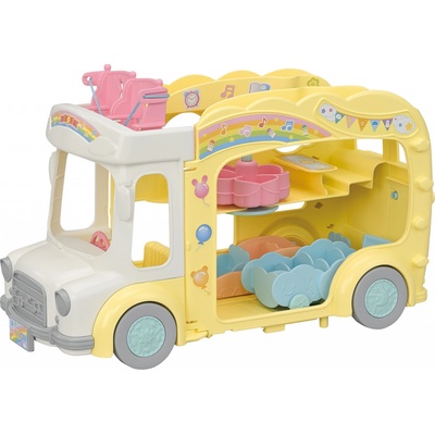 Sylvanian Families 5744 Duhový školkový autobus