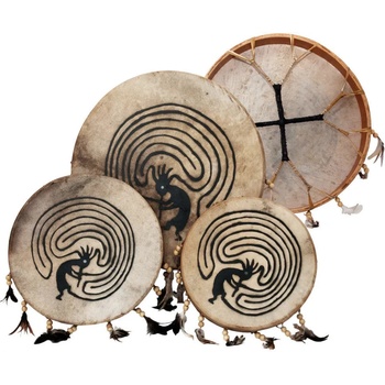 Image 1 of Terre Shaman Ритуален барабан 30 cm (38240820)