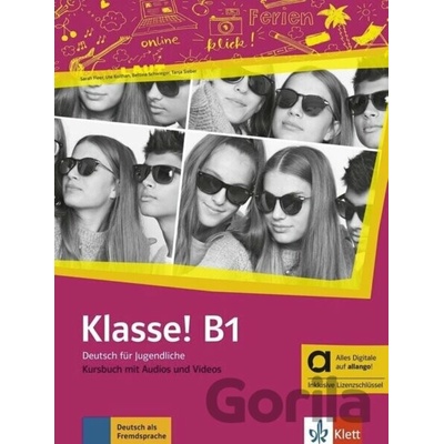 Klasse! 3 (B1) – Hybride Ausgabe – Kursbuch + MP3/Video allango.net + Lizenz (24 Monate) - Sarah Fleer
