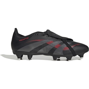Adidas Футболни бутонки adidas Predator League Fold-Over Tongue Soft Ground Football Boots - Black/Grey