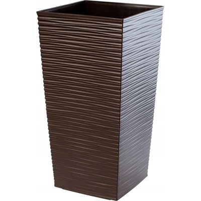 Kadax Květináč plast béžový 34,4 x 34,4 x 68 cm