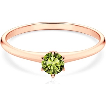 SAVICKI Годежен пръстен The Journey: розово злато, диамант