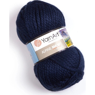 YarnArt Alpine Maxi Alpine Maxi: Alpine Maxi 674 tmavě modrá