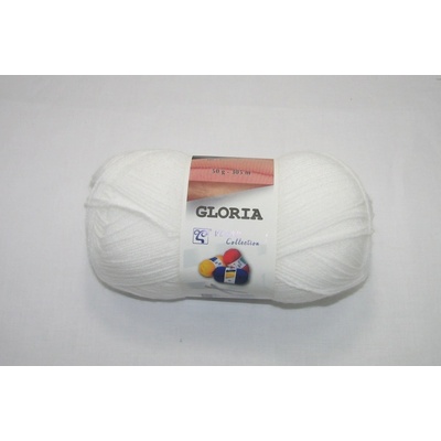 Gloria 50g - 57076 biela