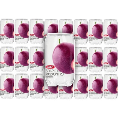 OKF Sparkling Passion Fruit Drink 24 x 350 ml