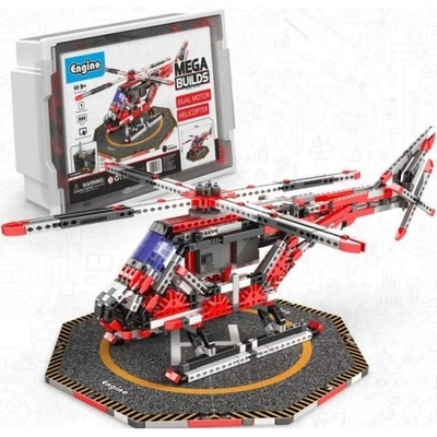 Engino MEGA BUILDS: Dvoumotorový vrtulník