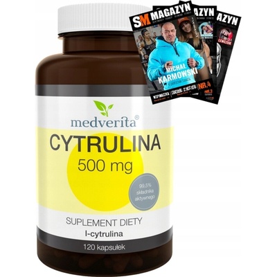 Medverita Citrulín L-Citrulín 500 mg 120 kapsúl