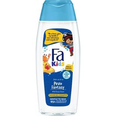 Fa sprchovací gél a šampón 2v1 Kids Pirát 400 ml