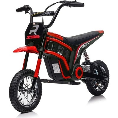 Mamido dětská elektrická motorka Cross 350W červená