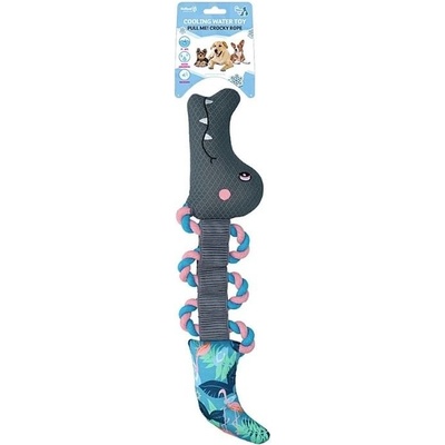 CoolPets textil Pull Me Flamingo krokodýl 42 cm