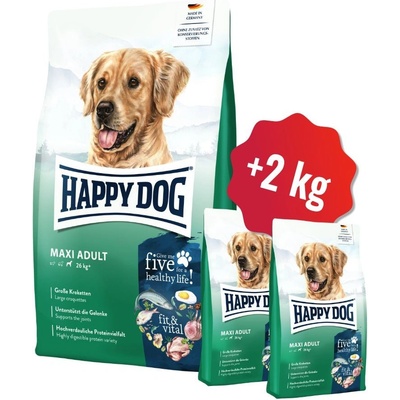 Happy Dog Maxi Adult Drůbež Jehněčí Ryby 16 kg
