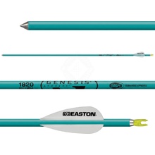 Easton Sada 6ks hliníkových šípů 30" Easton Genesis NASP 1820 Teal