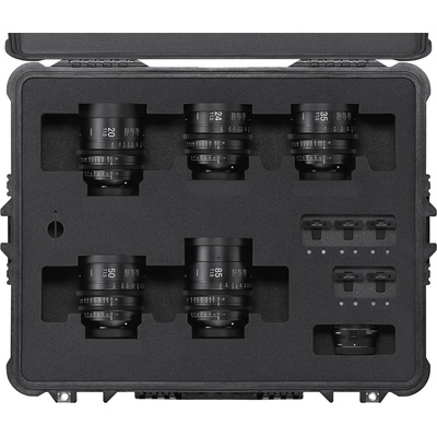 SIGMA CINE KIT 002 + kufor PMC-002 FL FCE METRIC Fully Luminous Canon EF