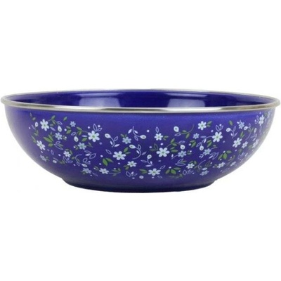 BELIS Smaltovaná miska 18 cm 0.8 l malá ROMANCE modrá 45018-009DDEX5