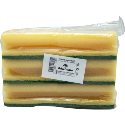 Balhome Houba na nádobí tvarovaná žlutá 5 + 1 ks