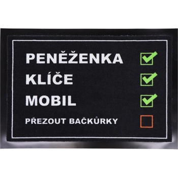 Mercury Flooring Checklist Čierna 40x60 cm