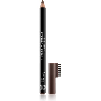 Rimmel Professional молив за вежди цвят 001 Dark Brown 1.4 гр