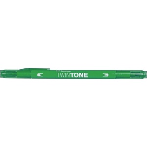 Tombow Маркер TwinTone зелен 0, 3/0, 8 (WS-PK07)