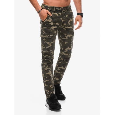 Edoti Мъжки армейски панталон в цвят каки Edoti Edoti | Zelen | МЪЖЕ | 28/32